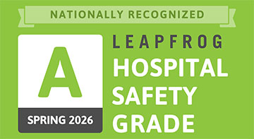 Logo A Leapfrog Hospital Safety Grade